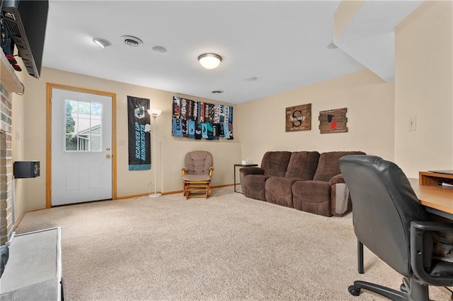 3713 Kingswood Ct, Eau Claire, WI 54701 - carpeted office with baseboards