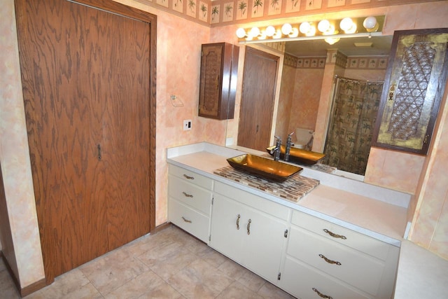3917 Ross Ave, Weston, WI 54401 - full bathroom featuring vanity and tiled shower