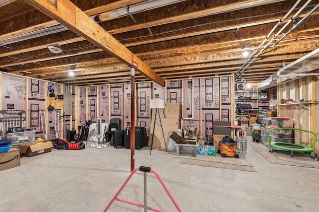 3830 Augusta Ct, Plover, WI 54467 - view of unfinished below grade area