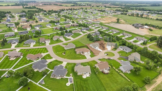 3830 Augusta Ct, Plover, WI 54467 - aerial overview of property's location with nearby suburban area