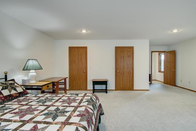 8103 W Folsom St, Eau Claire, WI 54703 - bedroom with light carpet and recessed lighting