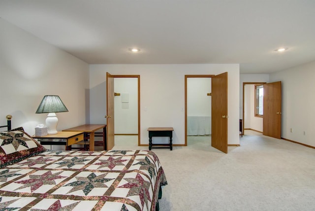 8103 W Folsom St, Eau Claire, WI 54703 - carpeted bedroom featuring recessed lighting