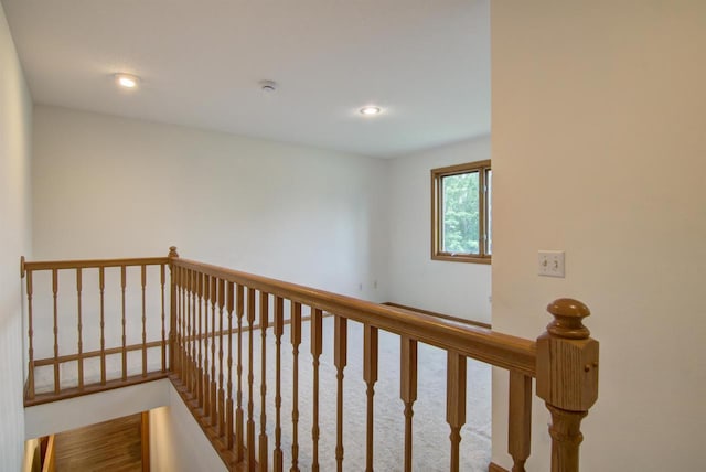8103 W Folsom St, Eau Claire, WI 54703 - stairway with recessed lighting