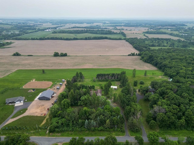 8103 W Folsom St, Eau Claire, WI 54703 - aerial view of property's location featuring rural landscape and abundant farmland