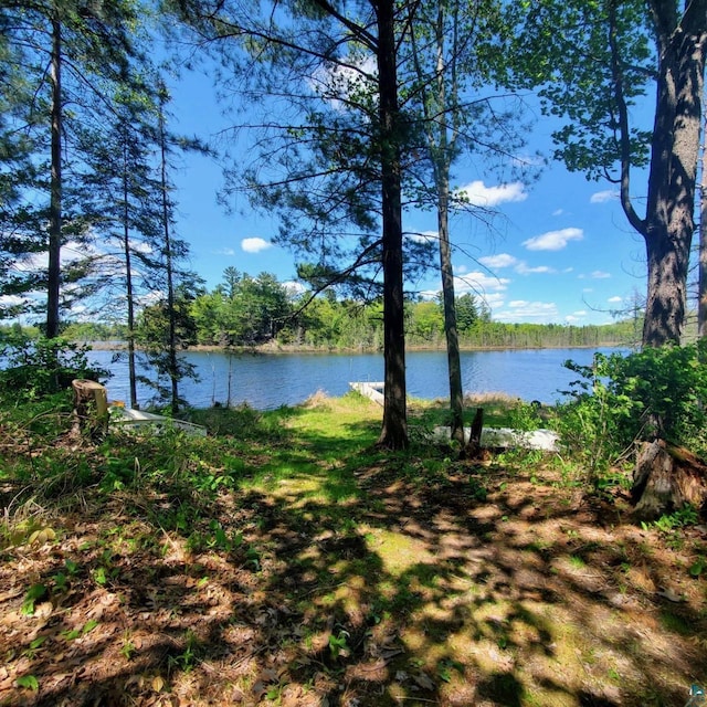 7760 N Thunder Point Rd, Hayward, WI 54843 - water view