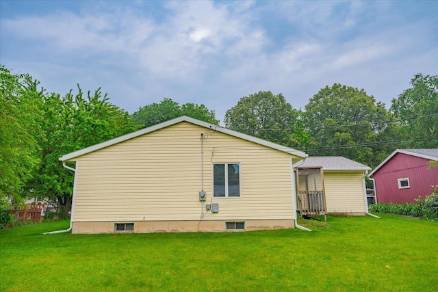 1702 Rae Ln, Madison, WI 53711 - back of property featuring a lawn