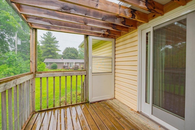 1702 Rae Ln, Madison, WI 53711 - wooden terrace with a lawn