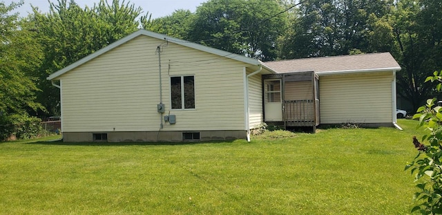 1702 Rae Ln, Madison, WI 53711 - rear view of property featuring a yard