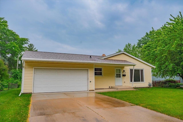 1702 Rae Ln, Madison, WI 53711 - view of front of home featuring a garage and driveway