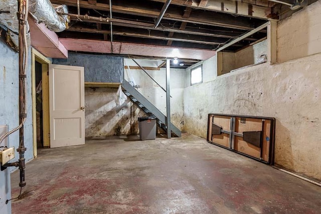 619 Middle St, Beloit, WI 53511 - view of basement