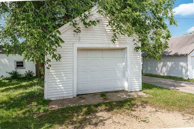 619 Middle St, Beloit, WI 53511 - view of detached garage