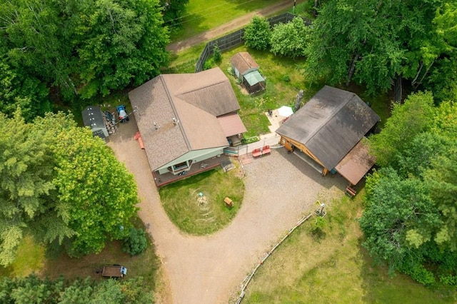 N8981 W Island Rd, Phillips, WI 54555 - view from above of property