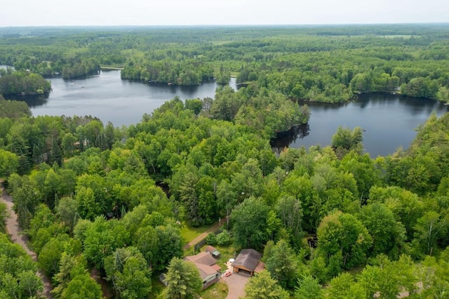 N8981 W Island Rd, Phillips, WI 54555 - aerial view of a forest and a nearby body of water