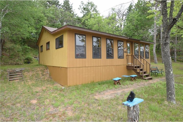 3777 N Deer Lake Dr, Danbury, WI 54830 - view of home's exterior