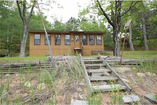 3777 N Deer Lake Dr, Danbury, WI 54830 - view of front facade