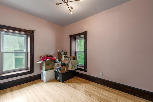 508 Evergreen St, Colfax, WI 54730 - empty room with wood finished floors