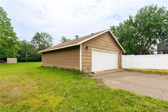 508 Evergreen St, Colfax, WI 54730 - view of detached garage