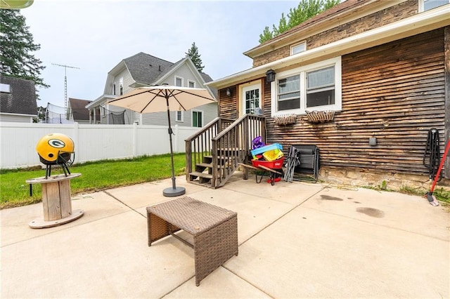 508 Evergreen St, Colfax, WI 54730 - view of patio / terrace