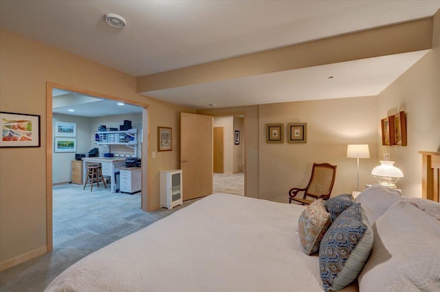 8201 Highview Dr, Madison, WI 53719 - carpeted bedroom featuring baseboards