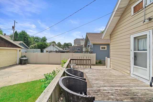 2140 N 64th St, Wauwatosa, WI 53213 - deck featuring a patio