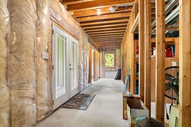 14595 Louis Corners Rd, Kiel, WI 53042 - miscellaneous room with concrete flooring