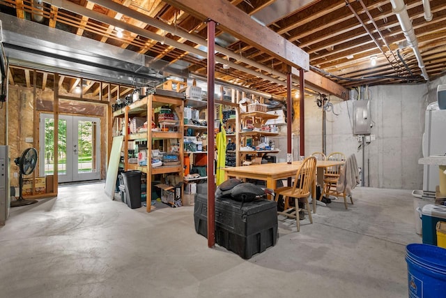 14595 Louis Corners Rd, Kiel, WI 53042 - basement with electric panel