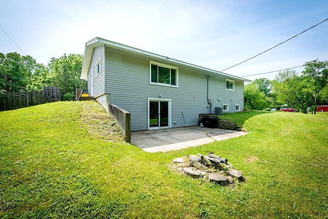 11812 Fox River Rd, Twin Lakes, WI 53181 - rear view of house featuring a patio area