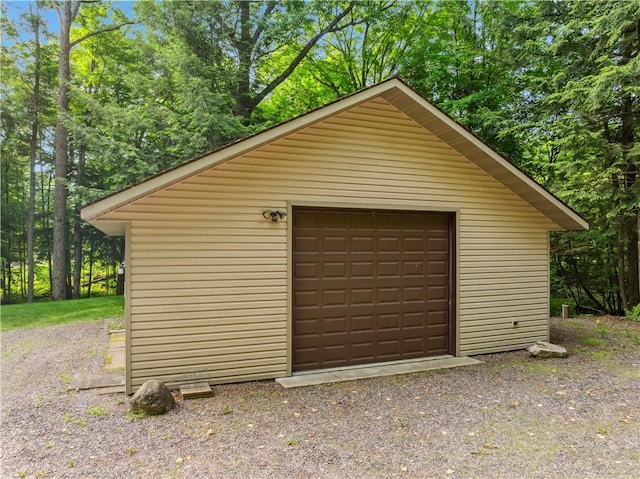 9926 W Birch Circle Dr, Ladysmith, WI 54848 - view of detached garage