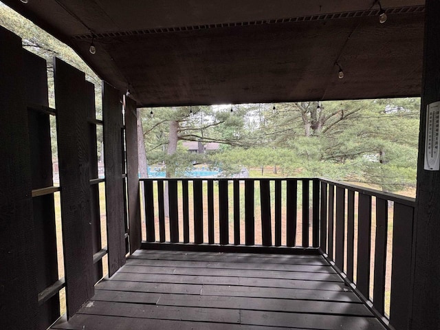 8 Balsam Trl, Wisconsin Dells, WI 53965 - view of deck