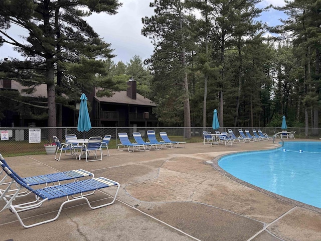 8 Balsam Trl, Wisconsin Dells, WI 53965 - community pool with a patio