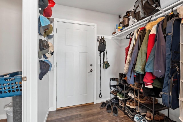 400 Tristan Dr, Shawano, WI 54166 - walk in closet with wood finished floors