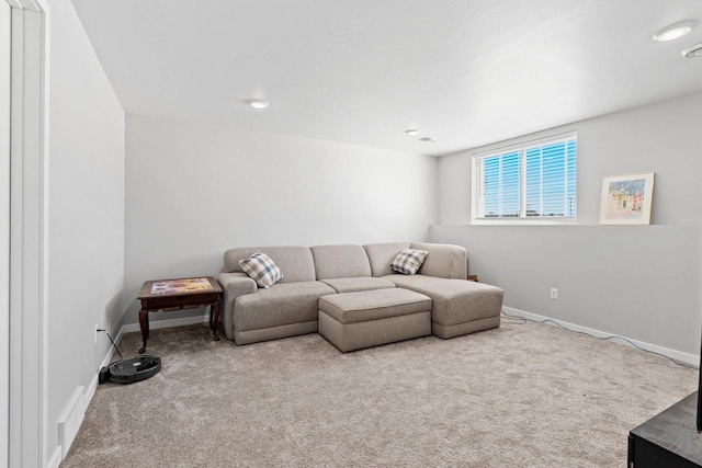 400 Tristan Dr, Shawano, WI 54166 - living room with carpet flooring and recessed lighting