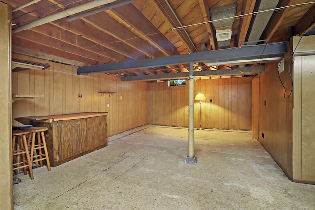 7631 38th Ave, Kenosha, WI 53142 - below grade area with a dry bar