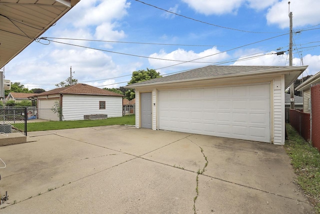 7631 38th Ave, Kenosha, WI 53142 - view of detached garage