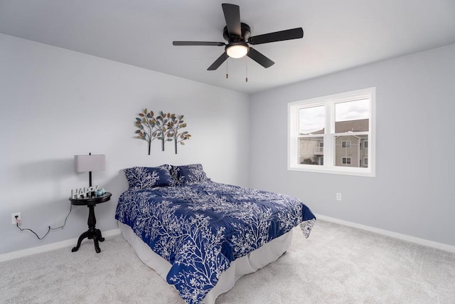 922 Vogt Ln, Chilton, WI 53014 - bedroom featuring carpet and ceiling fan