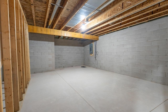 922 Vogt Ln, Chilton, WI 53014 - unfinished below grade area featuring electric panel