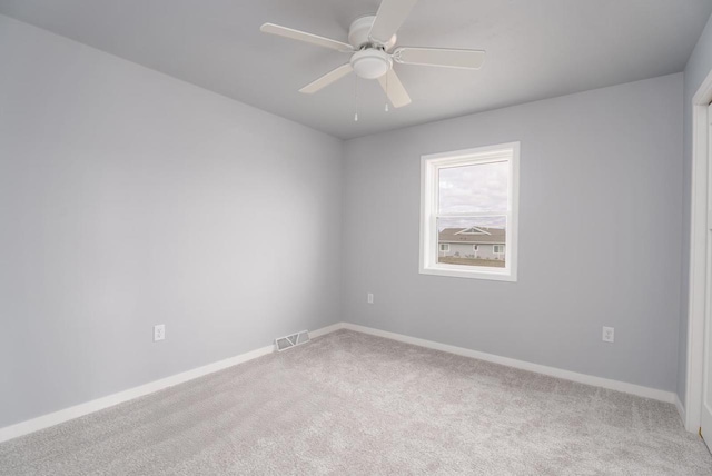 922 Vogt Ln, Chilton, WI 53014 - carpeted spare room with a ceiling fan and baseboards