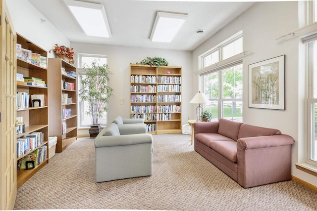 8530 Greenway Blvd Unit 104, Middleton, WI 53562 - sitting room featuring carpet flooring