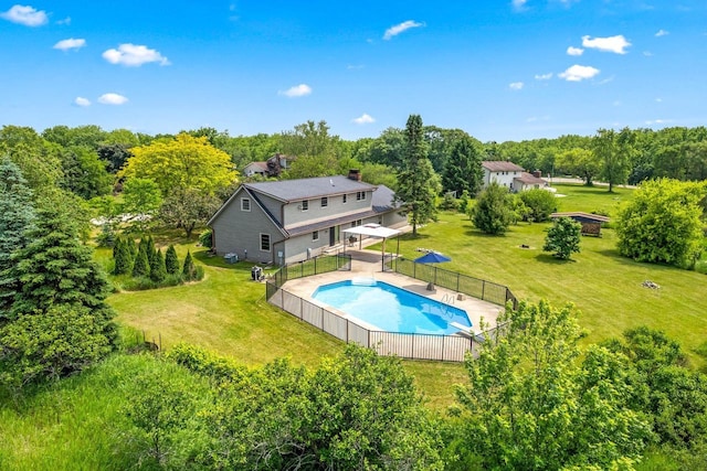 W330S7517 Split Rail Dr, Mukwonago, WI 53149 - view of pool