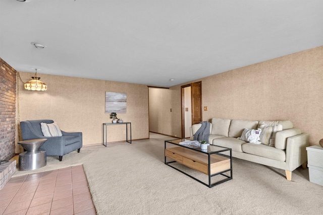 6352 Black Wolf Point Ln, Oshkosh, WI 54902 - living room featuring carpet