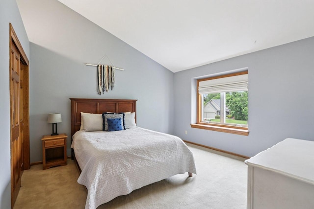 W151N10146 W Windsong Cir, Germantown, WI 53022 - bedroom with light carpet and lofted ceiling