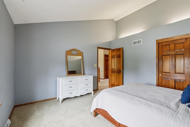 W151N10146 W Windsong Cir, Germantown, WI 53022 - bedroom with light colored carpet and high vaulted ceiling