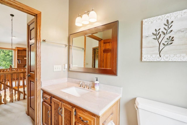 W151N10146 W Windsong Cir, Germantown, WI 53022 - half bathroom featuring toilet and vanity