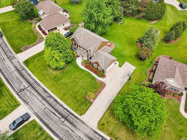 W151N10146 W Windsong Cir, Germantown, WI 53022 - drone / aerial view