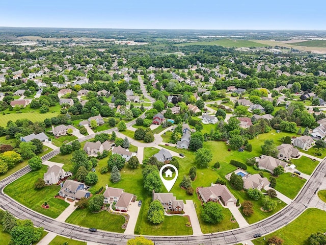 W151N10146 W Windsong Cir, Germantown, WI 53022 - aerial view of residential area