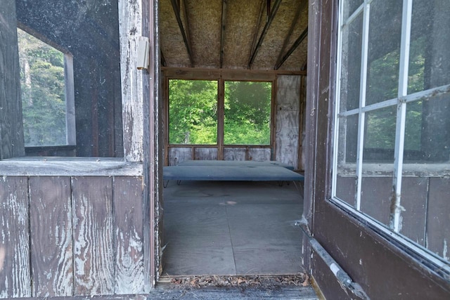 N14066 Squaw Creek Rd, Wausaukee, WI 54177 - unfurnished sunroom featuring healthy amount of natural light