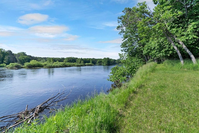 N14066 Squaw Creek Rd, Wausaukee, WI 54177 - water view with a forest
