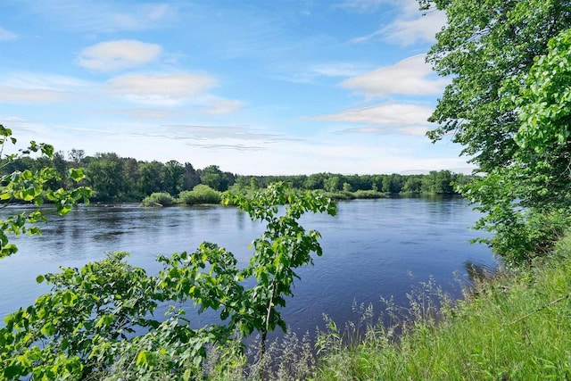 N14066 Squaw Creek Rd, Wausaukee, WI 54177 - water view with a forest