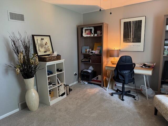 4005 86th Pl, Kenosha, WI 53142 - carpeted office space featuring baseboards