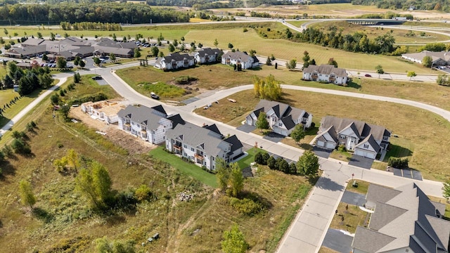 1887 Woodland Way, Slinger, WI 53086 - aerial view of property's location with nearby suburban area